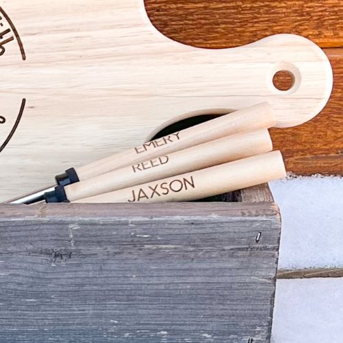 Smore Sticks Marshmallow Roasting Sticks Personalize For Your Smores Station & Smores Fire Pit; Smores Gift For Your Smores Bar Wedding & Campfire Roasting Sticks