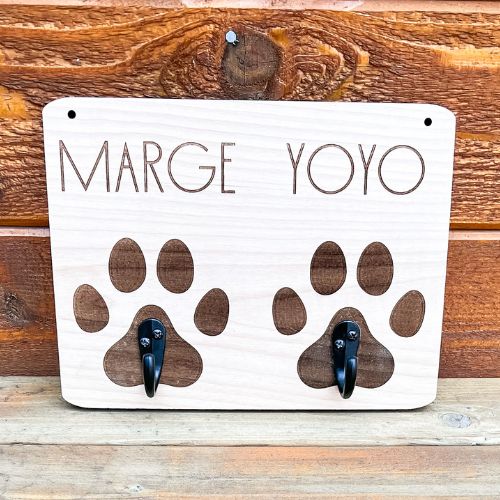 Dog Lead Hook, Personalised With Name and Breed Leash Hook, New Puppy Gift, Dog  Home Accessories, Dog Lead Holder 